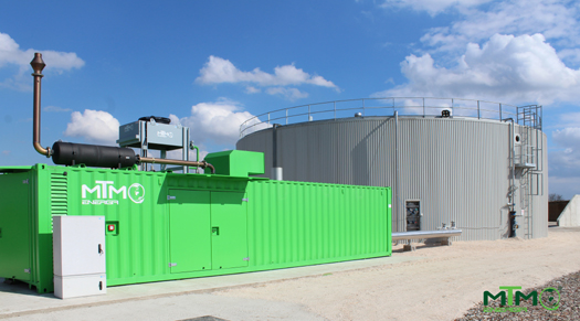 Uno dei successi di MTM Energia: cogeneratore a biogas serie BIO2 100kWe integrato