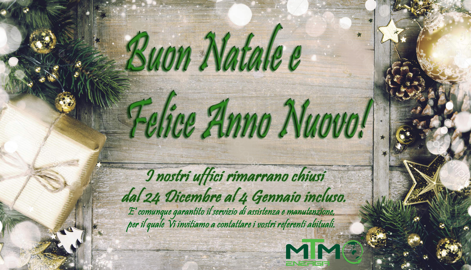 Buone Feste da MTM Energia!!!