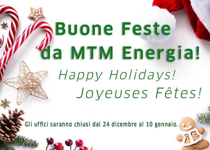 Buone Feste da MTM Energia!